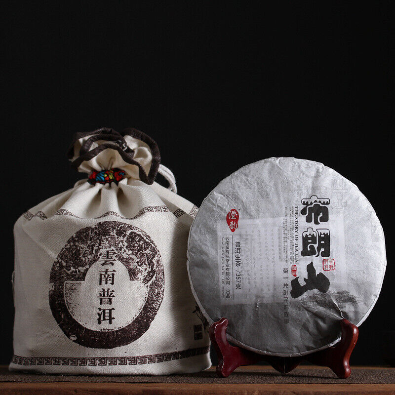 357g Yunnan Pu'er Tea Bulang Mountain Raw Cake Big Old Tree Seven Seeds Cake