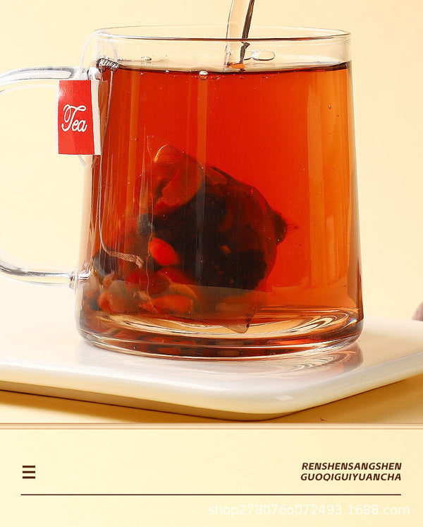 Ginseng Goji Berry Tea – With Mulberry and Longan, Herbal Blend