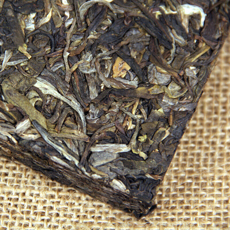 Raw Pu'er Tea Brick Yunnan Pu er Green Tea 250g Organic High Mountain Arbor Tree