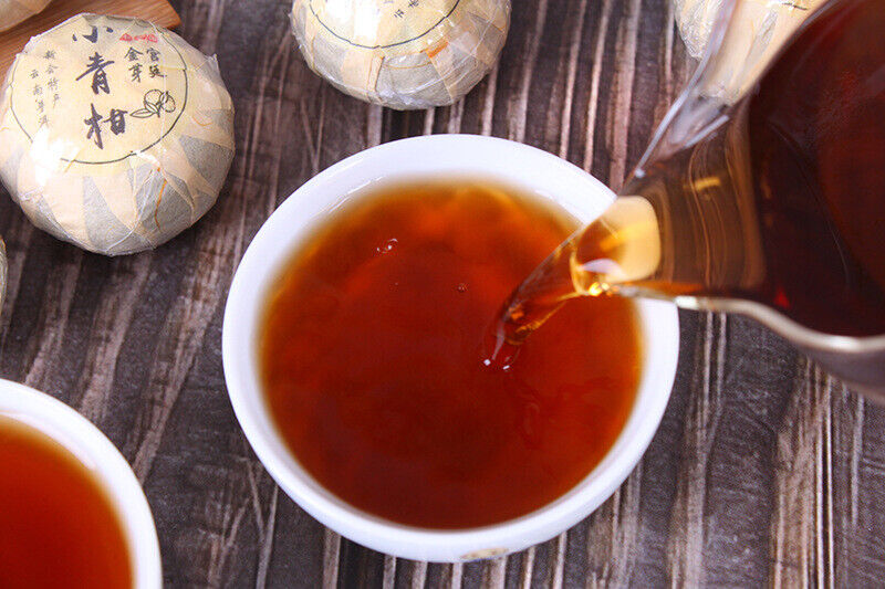 Yunnan Pu'er Tea Menghai Golden Bud Pu'er Tea Ripe Tea 500g