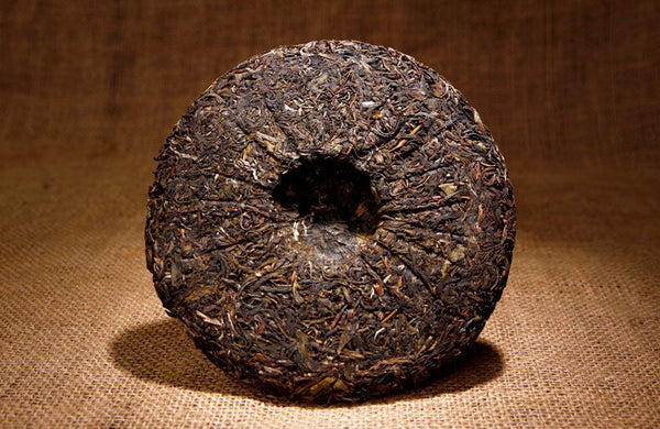 Jishun Hao Strength Pai Pu'er Tea 330g Yunnan Qizi Tea Cake Pu'er Raw Tea Cake