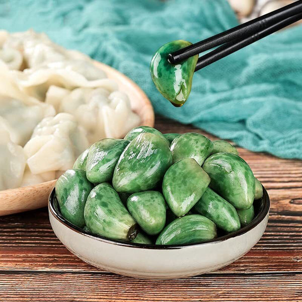 Laba Garlic Jade Garlic Fresh Green Garlic Pickled with Vinegar Shandong Special