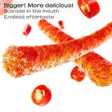 Chinese Special Snack Food 78g (Pack of 2) Spicy Strips Spicy Gluten Latiao