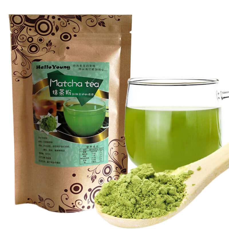 100g Japanese Matcha Green Tea Powder 100% Natural Organic Slimming Tea FOOD Main image