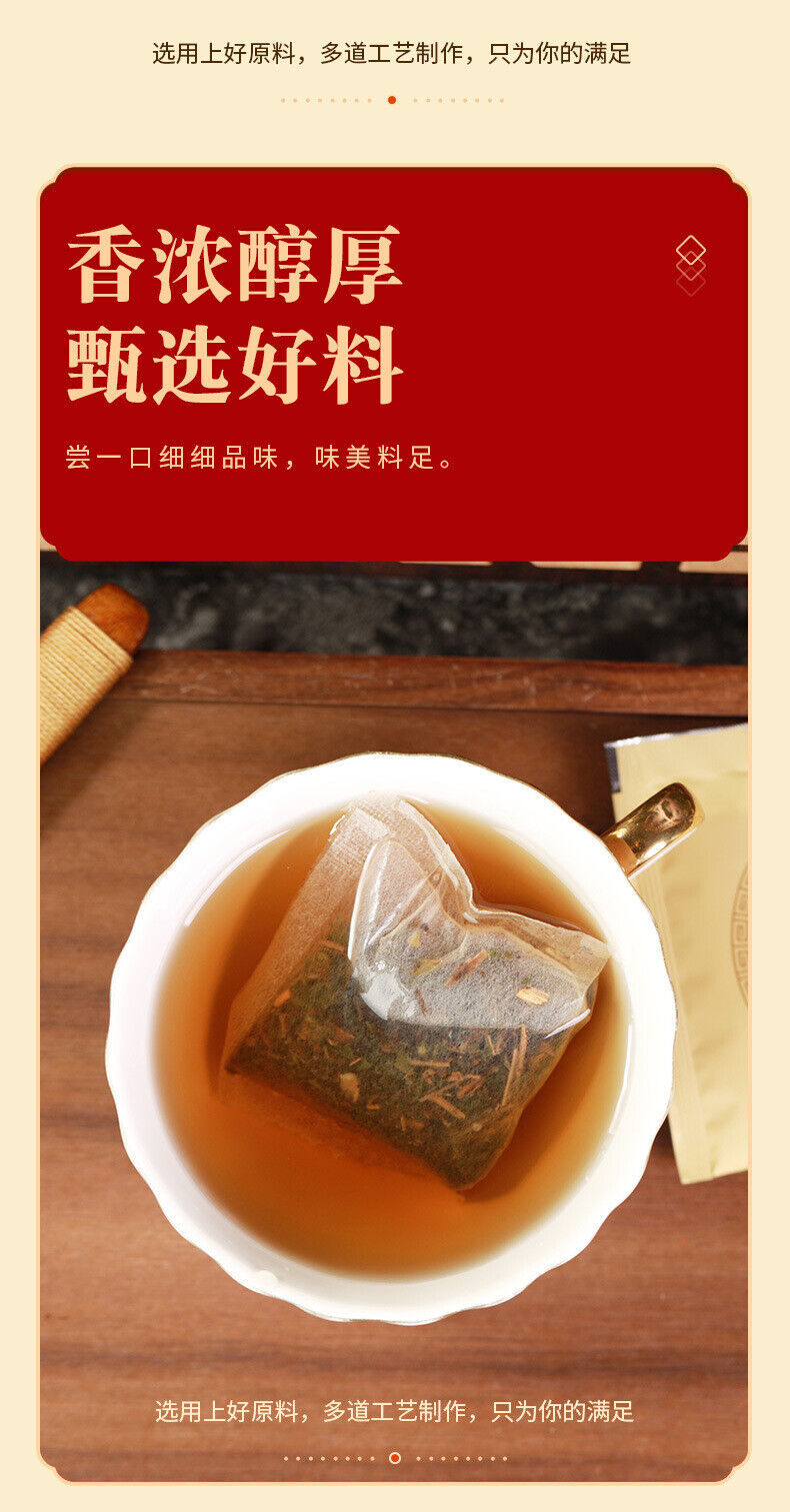 150g Dandelion bitter tea wrapped Honeysuckle peppermint infusion health tea bag