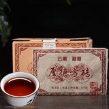 1000g Menghai Ökologische Big Bio Puerh Reife Tee Ziegel Pu-Erh Schwarzer Tee