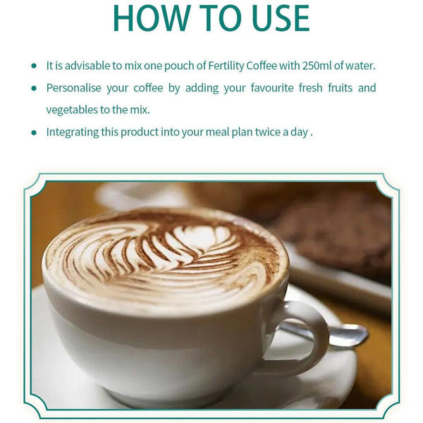 Womb Detox Fertility Coffee 100% Natural Female Fertility Fibroid Coffee Factory