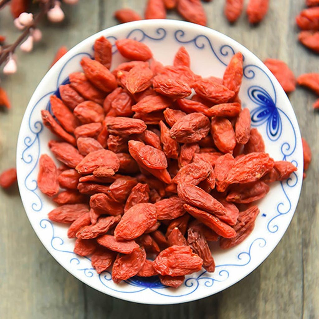 Chinese Pure Goji Berries Tea Natural Lycium Tea Wolfberry Green Food Health Tea