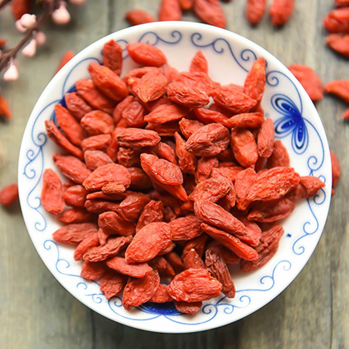 Chinese Pure Goji Berries Tea Natural Lycium Tea Wolfberry Green Food Health Tea