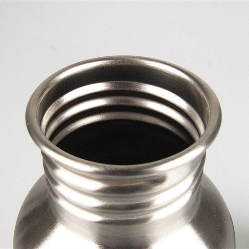 Water Bottles Stainless Steel Kettle Sports Outdoor Travel Portable Drinkware