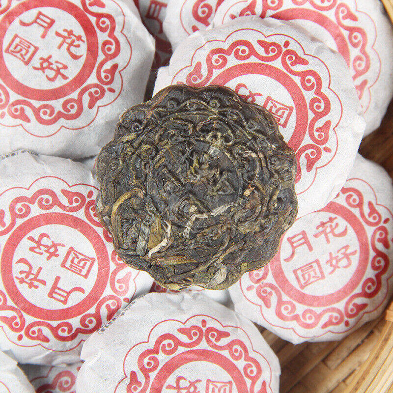 500g Mid-Autumn Mooncake Pu'er Tea Premium Mini Tuocha Huahaoyueyuan Cha Tea