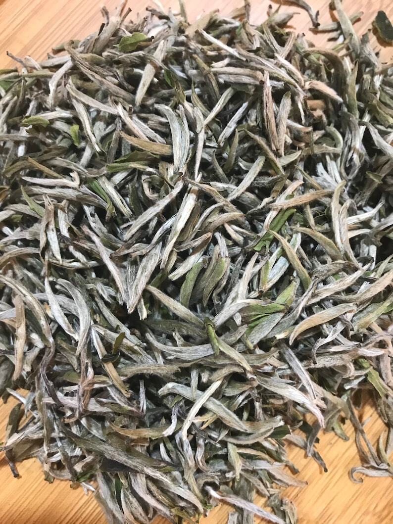 White Tea Bai Hao Yin Zhen Silver Needle White Loose Leaf Tea 100g Main image