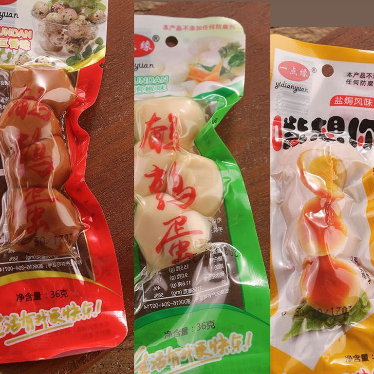 Instant Ready-to-Eat Five Spice Salted Quail Eggs Pickled Snack