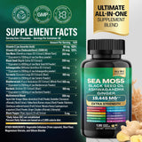 Sea Moss Bundle Black Seed Multivitamin & Shilajit Power Combo