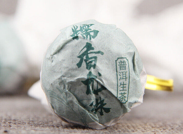 Glutinous Rice Fragrance Pu'er Raw Tea Dragon Pearl 500g Pu'er Tea Tuocha