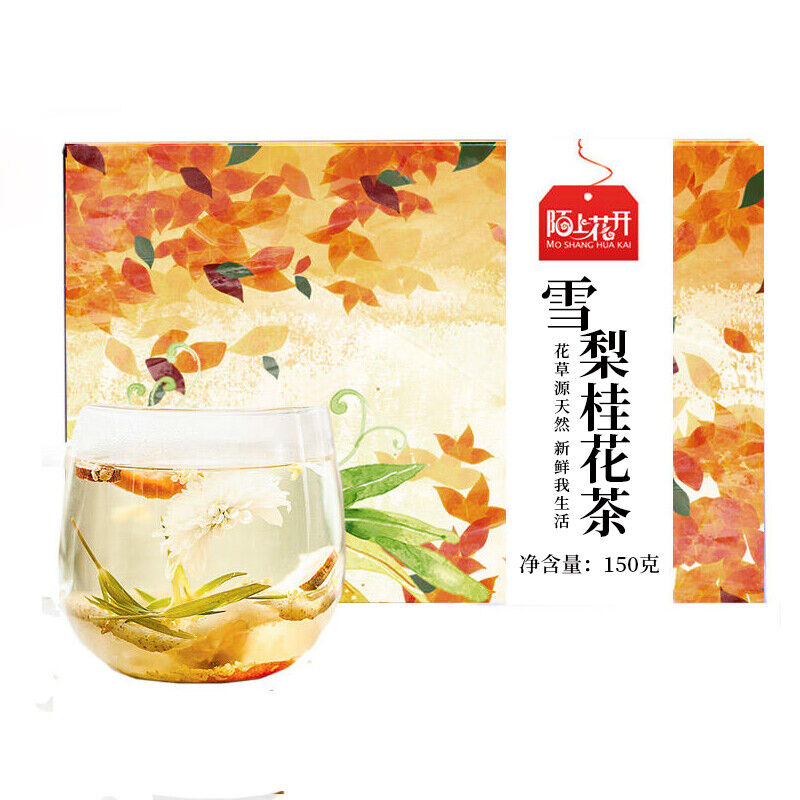 Snow Pear and Osmanthus Tea, Plump Sea, Chrysanthemum Tea,Throat Protection Secondary image