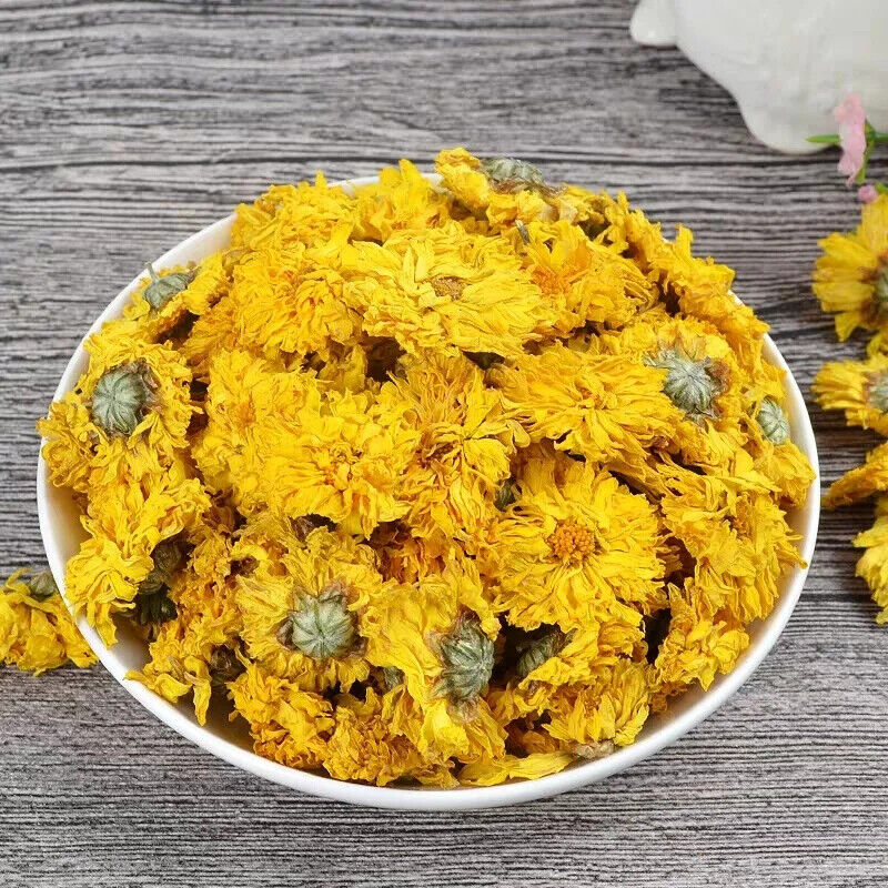 High Grade Yellow Chrysanthemum Flower Tea Xiao Huang Ju Chinese Herbal Tea Main image