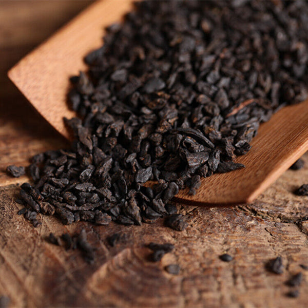 Glutinous Rice Fragrance Crushed Silver Tea Fossil Yunnan Pu'er Ripe Tea 500g