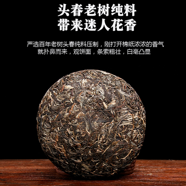 357g Yunnan Pu'er Tea Raw Tea Da Xueshan Lincang Ancient Tree Arborvitae