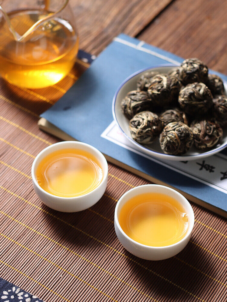 500g 8g/pc Icelandic Dragon Pearl Pu-erh Raw Tea Handmade Dragon Pearl Tuocha