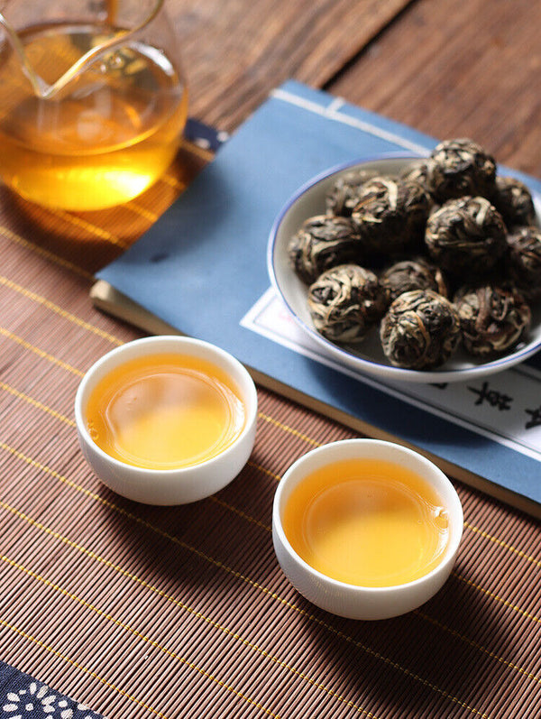 500g 8g/pc Icelandic Dragon Pearl Pu-erh Raw Tea Handmade Dragon Pearl Tuocha
