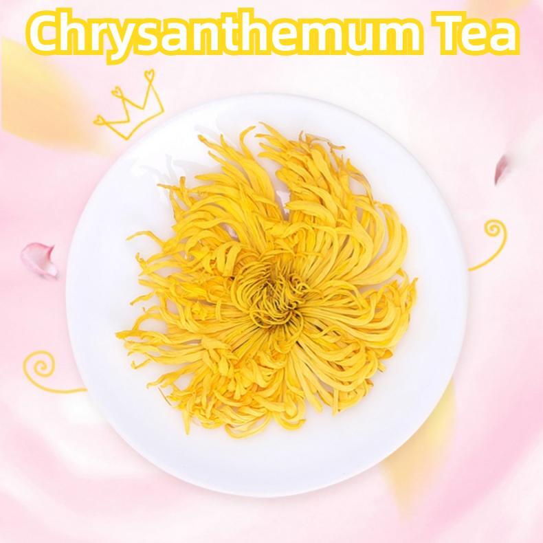 4 Pcs Organic Chrysanthemum Herbal Tea Golden Chrysanthemum Tea