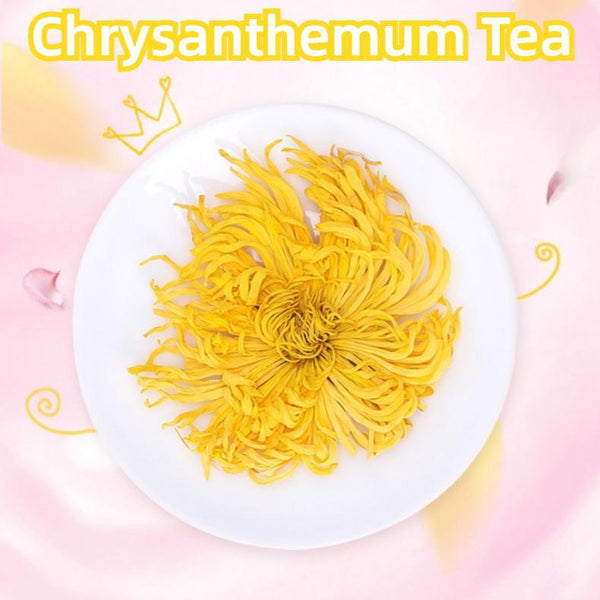 4 Pcs Organic Chrysanthemum Herbal Tea Golden Chrysanthemum Tea