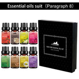 Essential Oils 100% Pure Natural Therapeutic Massage Oil 10 mL*8-piece Set