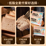 Low fat whole wheat rye bread as a substitute for toast for breakfast