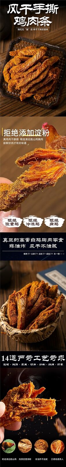 High protein and low-fat casual fitness meal, pure chicken breast