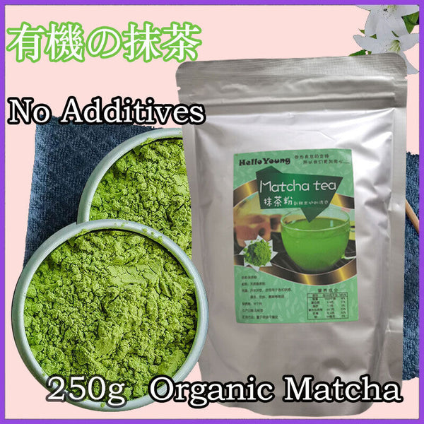 Organic Matcha Green Tea Powder Unsweetened Natural Latte Tea Weight Loss
