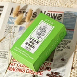 Instant Beverage to Refresh Minds Colorful Cocoa Powder & Raw Coconut Latte Mix