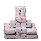 500g camphor puerh ripe tea small square brick Yunnan mini small tuo Menghai tea