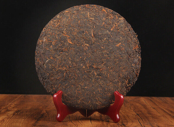 Iceland Jiao Mu Ripe Tea Cake Spring Tea New Tea Pu'er Seven Seed Cake Tea