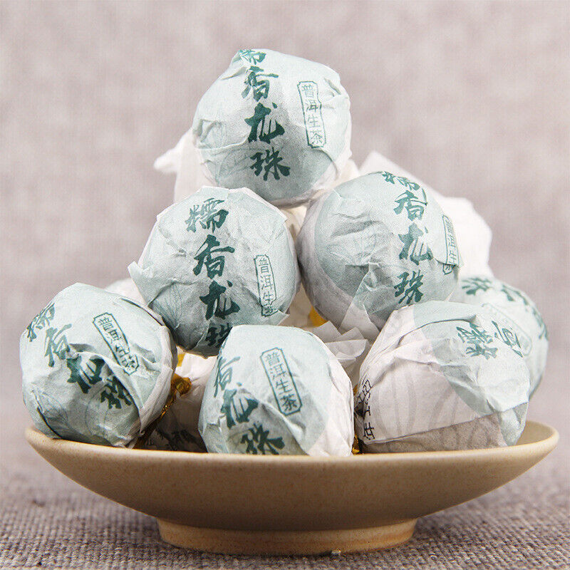 Glutinous Rice Fragrance Pu'er Raw Tea Dragon Pearl 500g Pu'er Tea Tuocha Main image