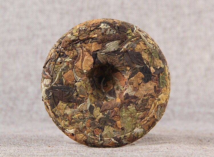 Organic Air-Dried Mini 100g White Tea Cake Natural Puer Tea Cake 100G/3.52oz