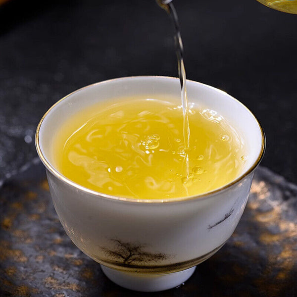 Puerh Tea Raw Tea Mint Pond Pu'er Raw Tea 357g Qizicaotou Spring Tea