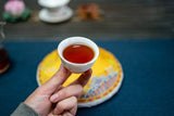 357g Banzhang Dragon Cake Tea Pu-erh Ripe Tea Yunnan Ripe Seven Seed Cake Tea