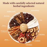 Lions Mane Clove Sea Buckthorn Tea Herbal Stomach Support Natural Wellness Blend