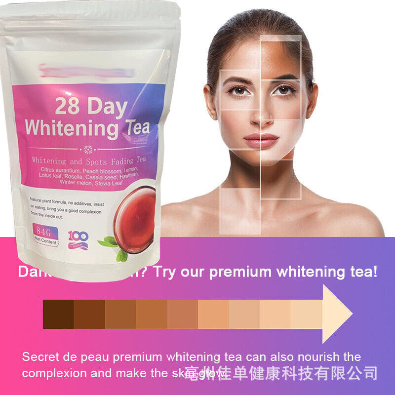 Whitening Herbal Tea | Skin Brightening & Spot Fading | Healthy Detox Drink Main image