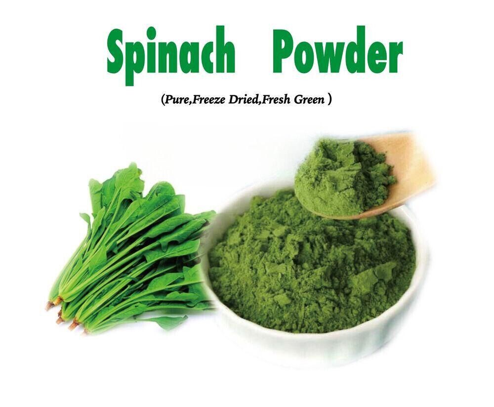 HELLOYOUNG Premium Spinach Powder 1KG-100% Pure,Fresh Green Main image