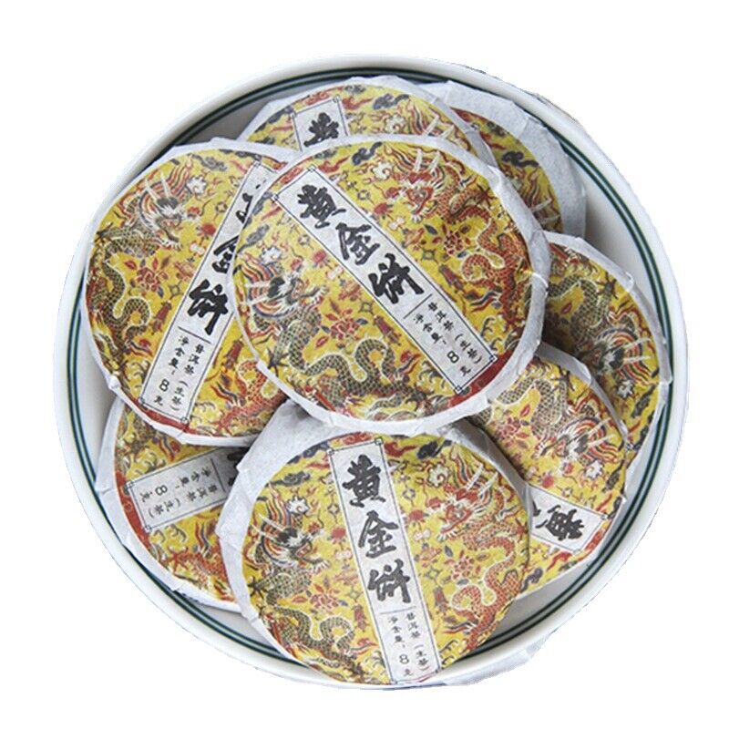 Spring Tea Ancient Tree Gold Cake Natural Ancient Tree Pu'er Cha Tea 500g/1.1lb Main image