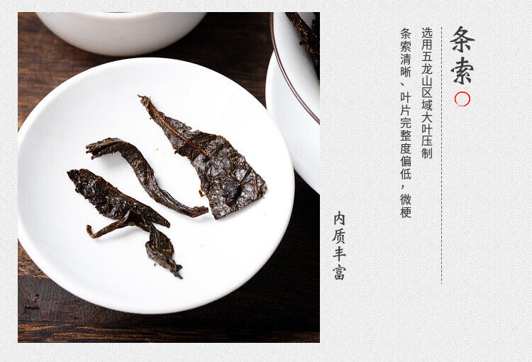 1kg Anhua black tea hand-built por brick original golden Tianti Fu brick tea