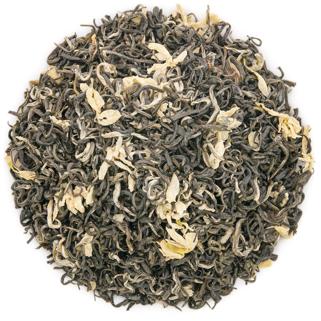 250g Xue Yuqian 2nd Grade Loose Leaf,Chinese Jasmine Green Tea Bi Tan Piao