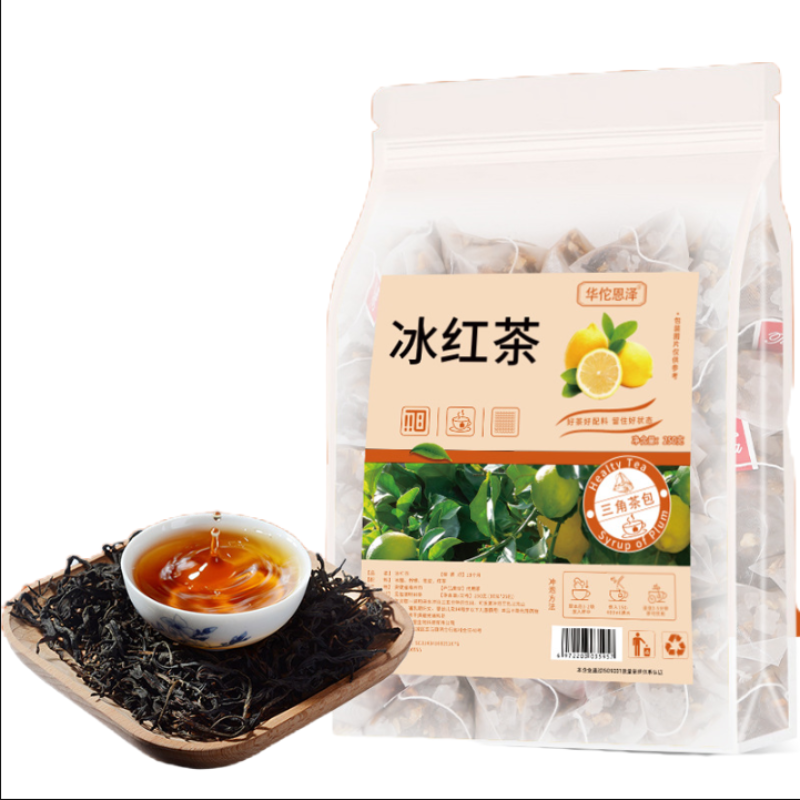 Iced Tea Triangle Bag Tea Hong Kong Style Lemon Iced Tea Flavor Tea Drinks 250g Main image