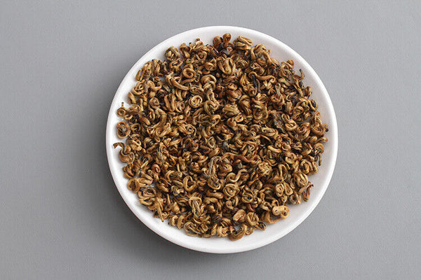 500g Yunnan black tea Fengqing Dian Hong Jin Luo (No. 2) early spring tea