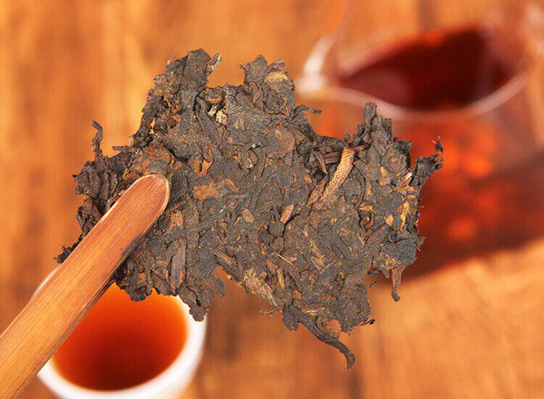 Iceland Jiao Mu Ripe Tea Cake Spring Tea New Tea Pu'er Seven Seed Cake Tea