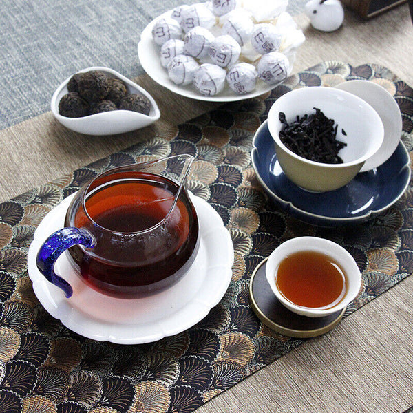 Thé Pu'er du Yunnan Lincang Daxueshan thé mûr thé de Cologne 500g