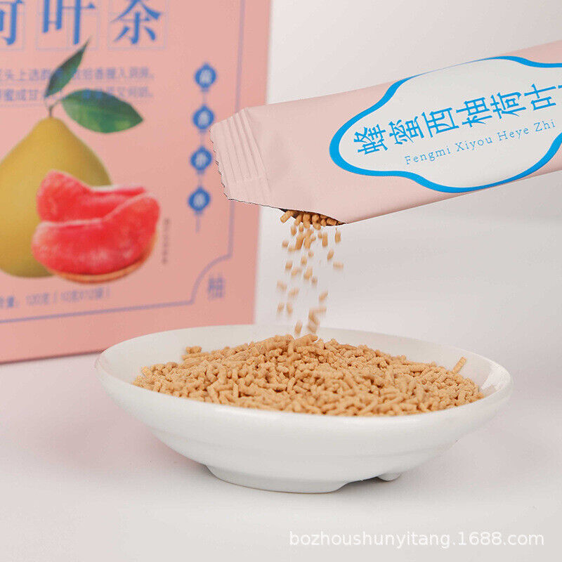 Honey Grapefruit Lotus Leaf Juice Solid Drink Granule Drink Fruit Tea 120g