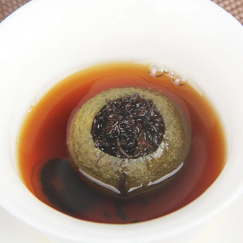 5-year Palace Tea Xinhui Old Tree Sun-dried Small Green Tangerine Pu'er Tea Secondary image